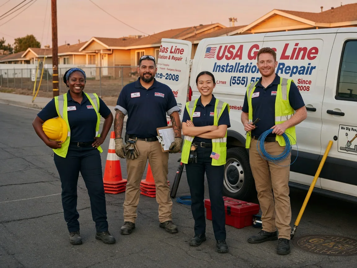 Gas Line Installation company in Cambria, WI