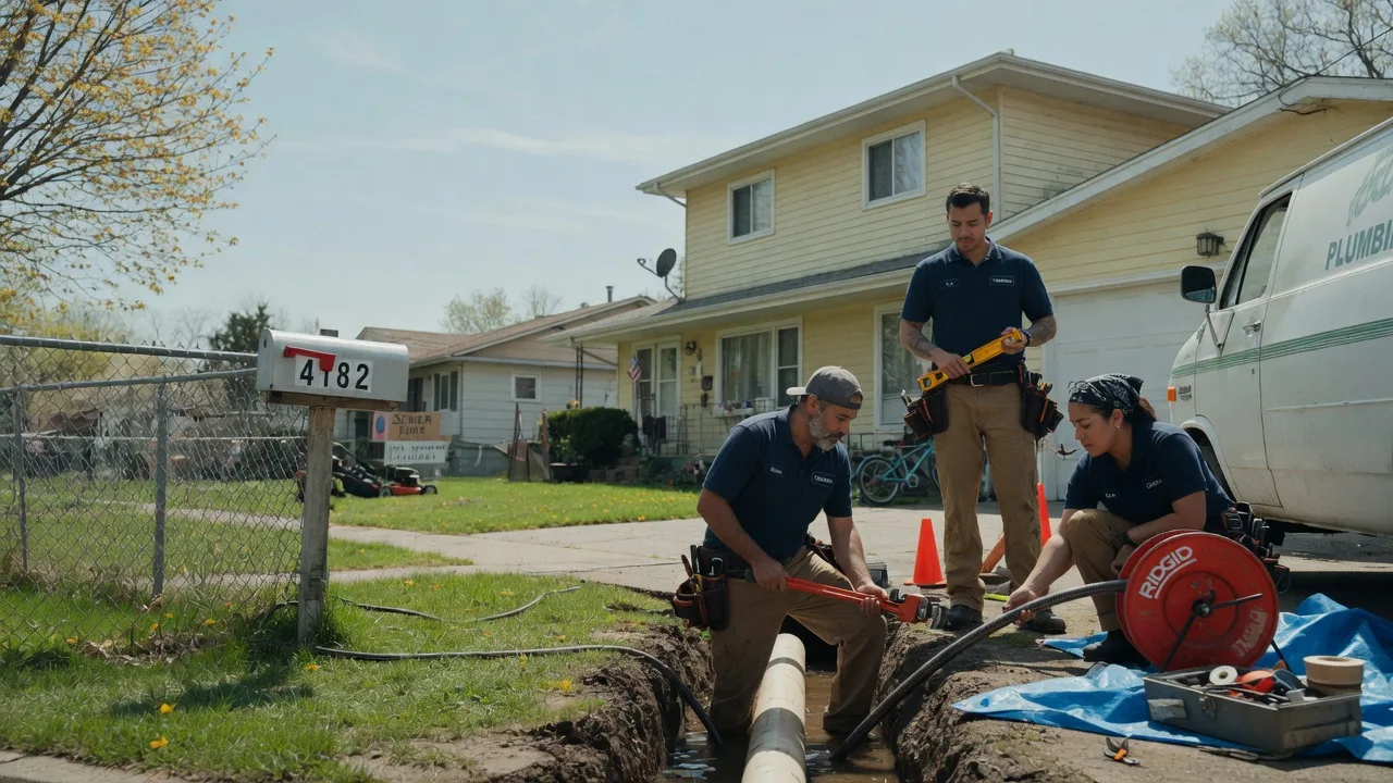 Gas Line Repair in Cambria, WI near me
